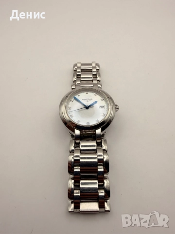 Дамски часовник Longines PrimaLuna – седеф и диаманти | Swiss Made, снимка 4 - Дамски - 52874699