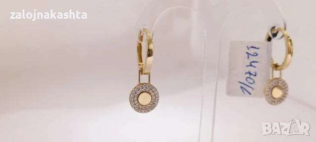 Нови Златни обеци-2,96гр/14кр, снимка 2 - Обеци - 51025243