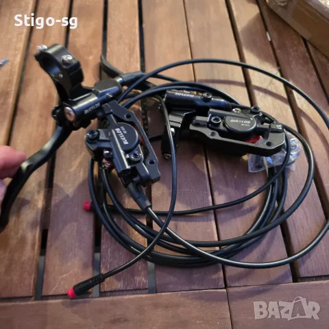Хидравлични спирачки BUCKLOS HD-E435 (Предна + Задна) за Е-Bike / Тротинетка – НОВИ 