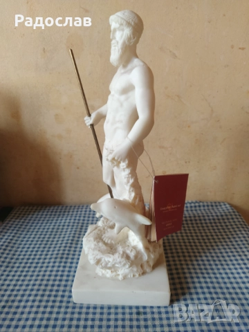 оригинална статуетка Посейдон, снимка 3 - Статуетки - 51431337