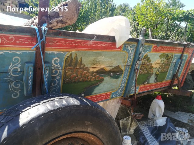 Автентични рисувани канати за магарешка каруца, снимка 6 - Декорация за дома - 37721464