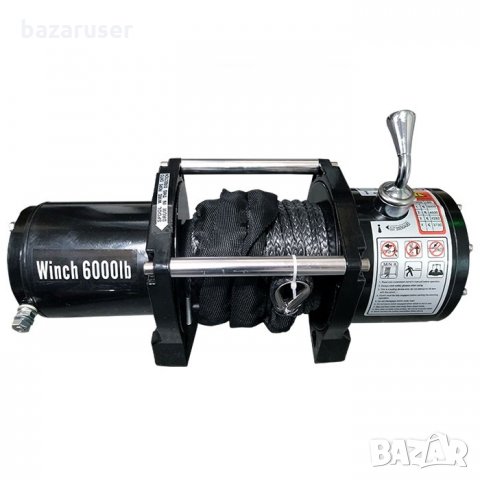 Нова Електрическа лебедка с текстилно въже 6000LBS(2721КГ),модел 185441, снимка 4 - Аксесоари и консумативи - 34991433