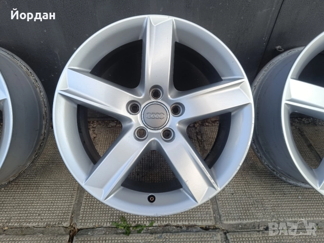 ОРИГИНАЛНИ джанти 17 ' цола 5x112 7J ET37 AUDI VW / Ауди Фолксваген, снимка 7 - Гуми и джанти - 52914559