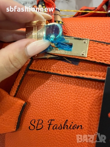 Hermes mini kelly в оранжево, снимка 4 - Чанти - 52656644
