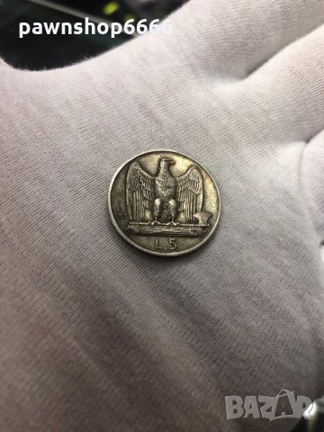 Два броя сребърни монети Италия, снимка 4 - Нумизматика и бонистика - 35521036