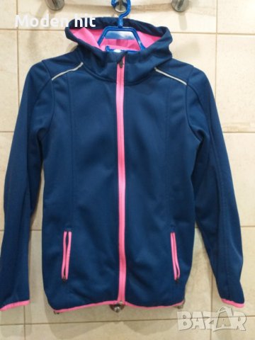 Софтшел якета с полар и ветровка за момиче, размер 146/152 см. /пролет - есен/, снимка 2 - Детски якета и елеци - 42119626