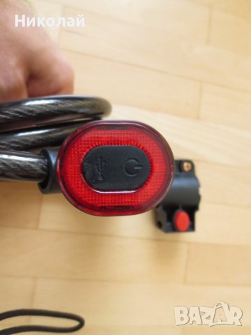 Кабел за заключване на колело, снимка 6 - Аксесоари за велосипеди - 44392609