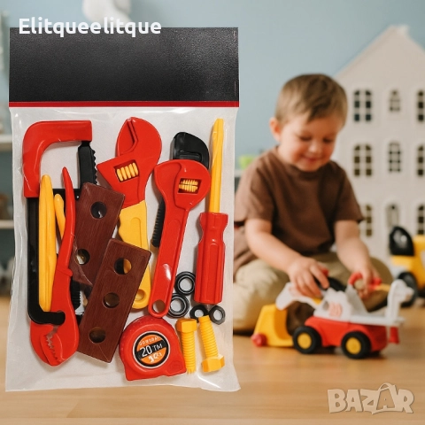 Комплект детски инструменти Deluxe Tool Set, снимка 7 - Други - 52166814