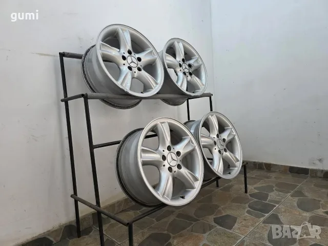 4бр 16ски джанти за MERCEDES 5х112мм A161560 , снимка 5 - Гуми и джанти - 56090629