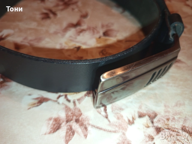 LLOYD Оригинал Нов Мъжки Колан Изцяло от Естествена Кожа 115см., снимка 5 - Колани - 52777229