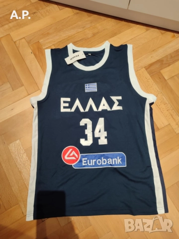 Баскетболен потник на Giannis Antetokounmpo, Гърция