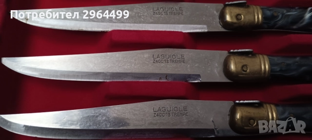 Кухненски ножове,,Лагиол,,, снимка 6 - Прибори за хранене, готвене и сервиране - 51527852