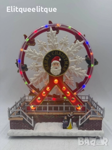 Коледно Виенско колело с музика и Led светлини