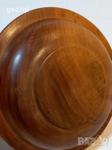 Немска дърворезбована чиния , снимка 4 - Декорация за дома - 37690705