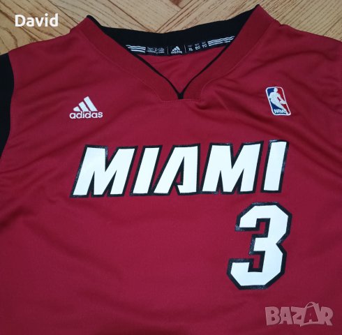 NBA оригинален потник на Miami Heat Dwyane Wade, снимка 6 - Баскетбол - 44492577