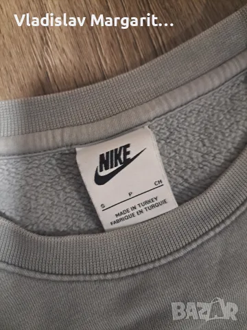 Оригинален суичър Nike размер S в отлично състояние., снимка 4 - Суичъри - 56261802