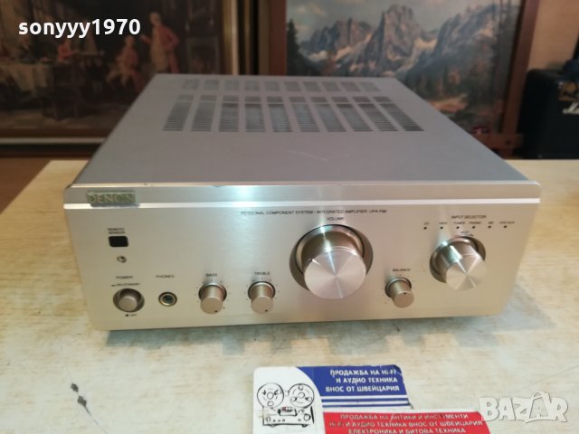 DENON STEREO AMPLIFIER-ВНОС SWISS 3112210723, снимка 2 - Ресийвъри, усилватели, смесителни пултове - 35282183