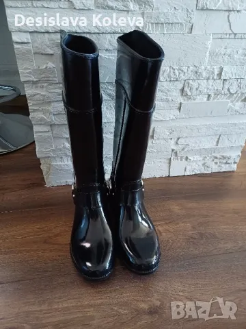Ботушки латекс Michael Kors, снимка 2 - Дамски ботуши - 47950667