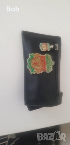 Liverpool кожено фенско портмоне ключове /оригинално /15х12 ест кожа разпродава 1/3, снимка 8 - Фен артикули - 37330036