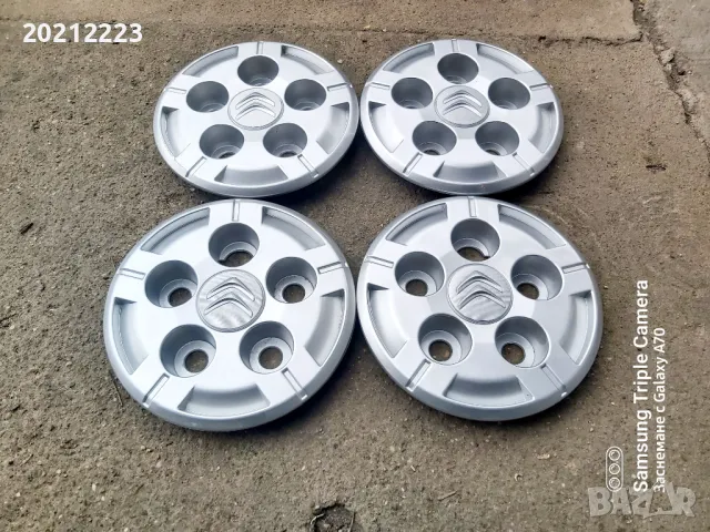 4 броя Оригинални капаци/тас за Citroen Jumper 15, снимка 2 - Аксесоари и консумативи - 49794430