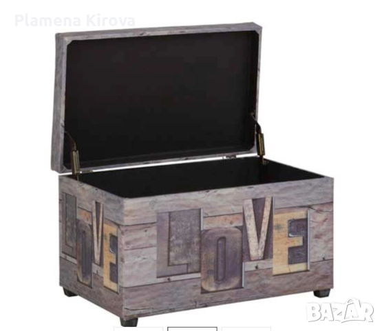 Табуретка-ракла с място за съхранение (със забележки), снимка 7 - Ракли - 52969234