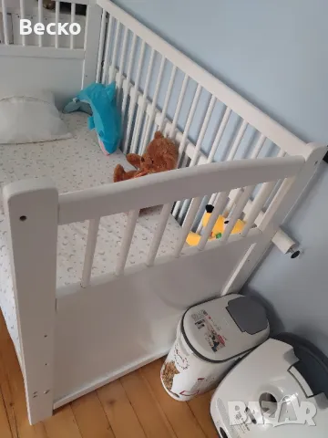 Бебешко - детско легло от масив., снимка 3 - Бебешки легла и матраци - 47260584