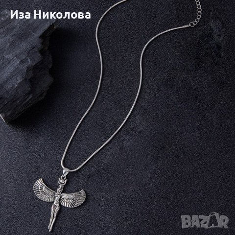 Египетско колие Изида, снимка 7 - Колиета, медальони, синджири - 39446871