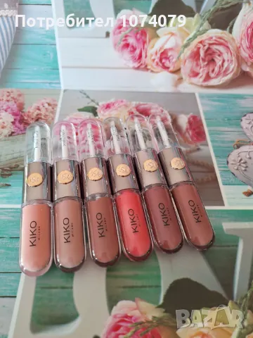 Дълготрайните червила 2в1 Kiko Milano 