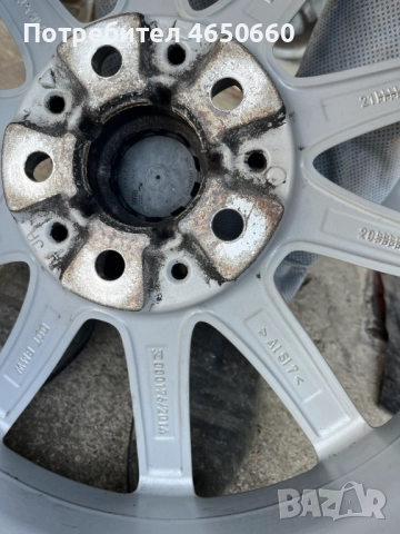 17 цолови алуниеви джанти за БМВ Х1 (BMW) със сензори, снимка 10 - Гуми и джанти - 52466944