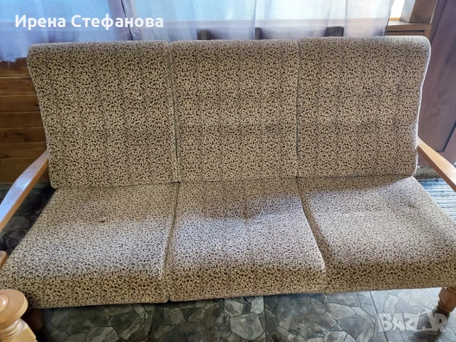 Мебели от масивно дърво и дамаска, снимка 5 - Дивани и мека мебел - 51070437