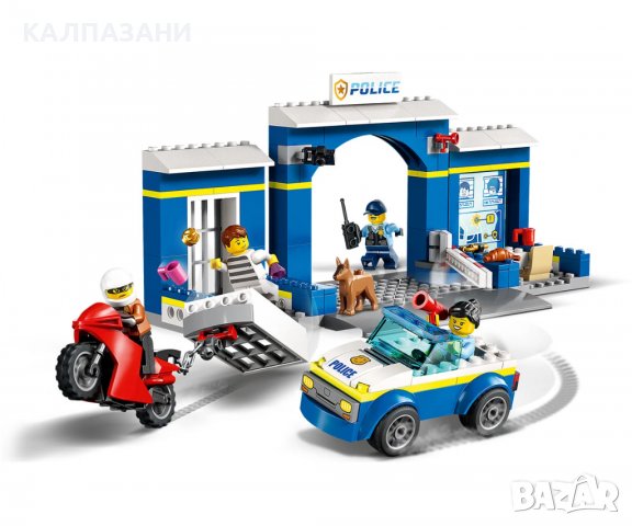 LEGO® City Police 60370 - Преследване с полицейски участък, снимка 3 - Конструктори - 39431081