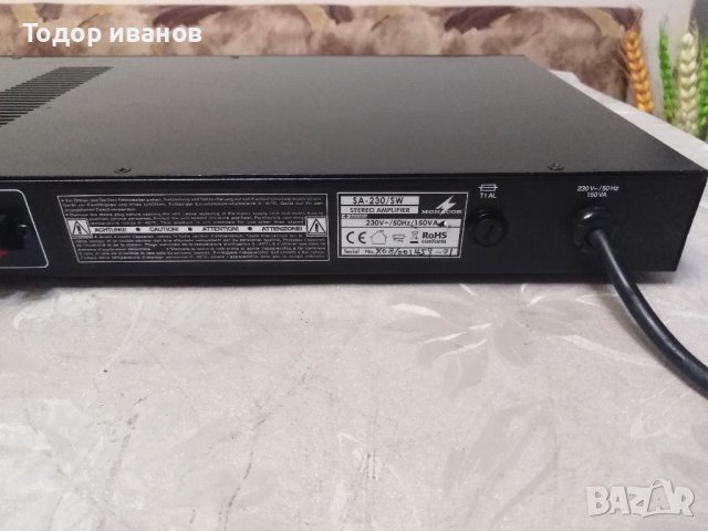 Monacor-sa-230/sw, снимка 7 - Ресийвъри, усилватели, смесителни пултове - 38139227
