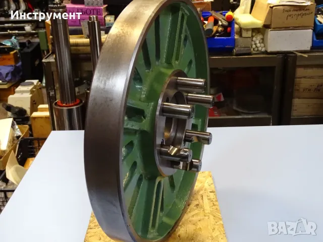 Планшайба за струг Ф 410mm "Record" DDR, снимка 6 - Резервни части за машини - 49257185