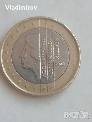 1 евро Нидерландия 2000г