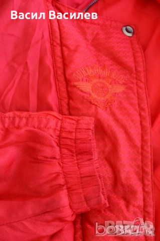 Luhta ватирано дамско яке червено размер 38, снимка 5 - Якета - 51931064