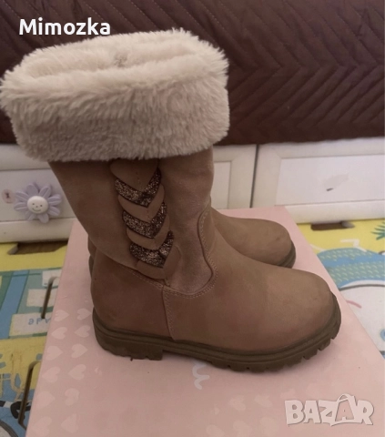 Страхотни топли зимни ботушки на nelli blu за сладурка н-р 27!
