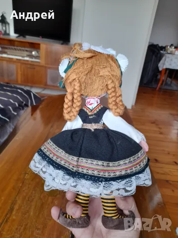 Стара кукла за стена #11, снимка 4 - Други ценни предмети - 47760376