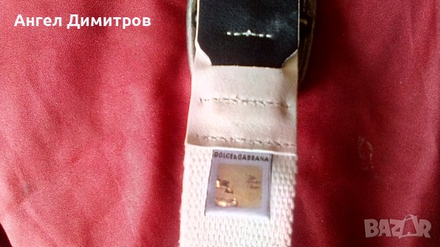 Dolce and Gabana колан Италия оригинал, снимка 9 - Колани - 37718873
