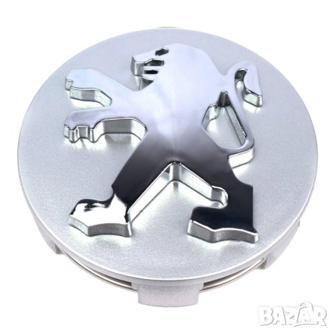 60мм Капачки за джанти за ПЕЖО Peugeot 206 307 407 2004-2010г., снимка 2 - Аксесоари и консумативи - 42920761