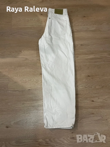 H&M Бяло дънки, снимка 2 - Дънки - 52965626