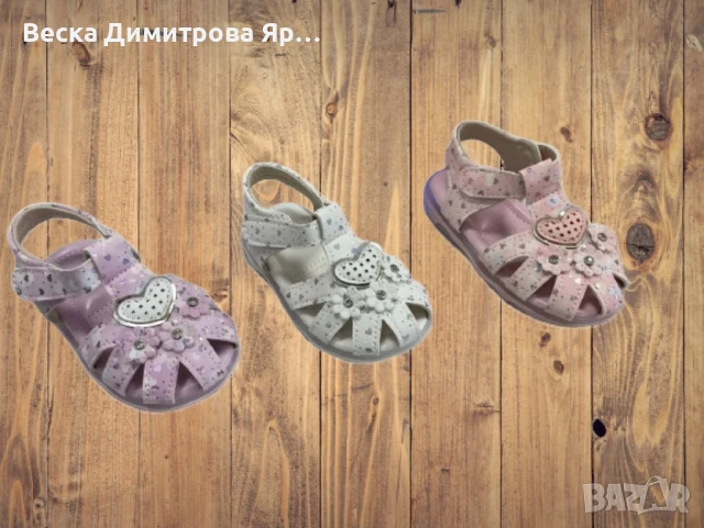 Леки и удобни светещи детски сандали за момиче, снимка 7 - Бебешки обувки - 51193632