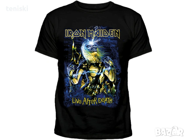 Рок тениска Iron Maiden - 11 модела Всички размери, снимка 9 - Тениски - 47118992