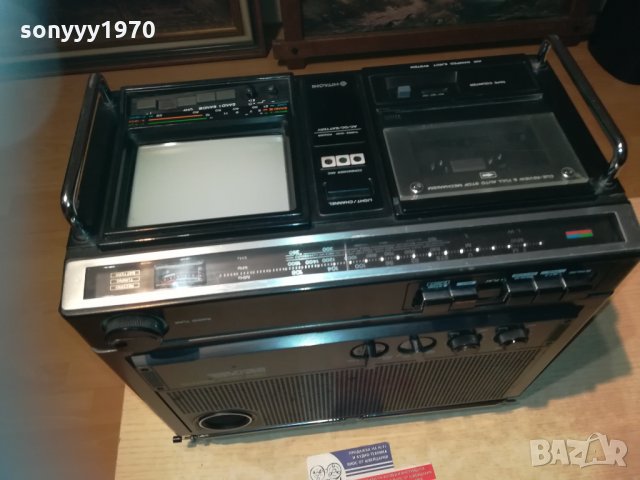 hitachi-old school-japan made 3010201507, снимка 3 - Ресийвъри, усилватели, смесителни пултове - 30610208