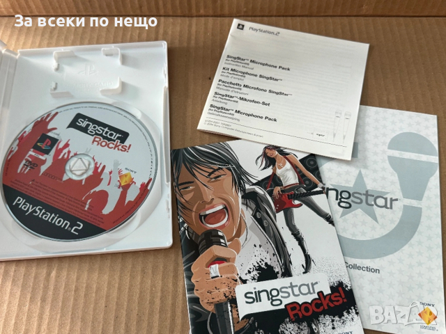 Singstar Rocks! за playstation 2 ps2 плейстейшън 2, снимка 5 - Игри за PlayStation - 54154372