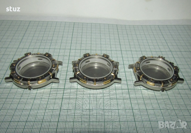 Нови каси със стъкла за мъжки часовници, снимка 3 - Антикварни и старинни предмети - 54235054