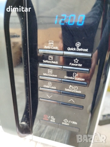 Микровълнова фурна Samsung MS23K3513AW, снимка 3 - Микровълнови - 54192391