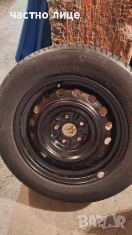 Перфектни гуми Michelin 205/60/16 с железни джанти 16" Toyota Avensis, снимка 7 - Гуми и джанти - 51544176