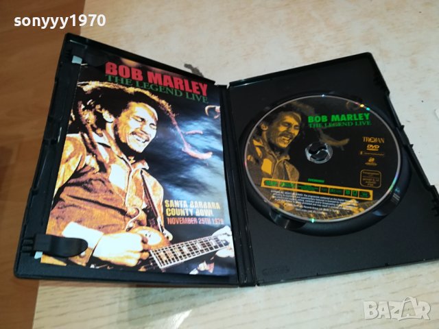 BOB MARLEY DVD-ВНОС GERMANY 3010231128, снимка 2 - DVD дискове - 42776618