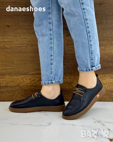 Дамски мокасини от естествена кожа , снимка 2 - Дамски ежедневни обувки - 51873171