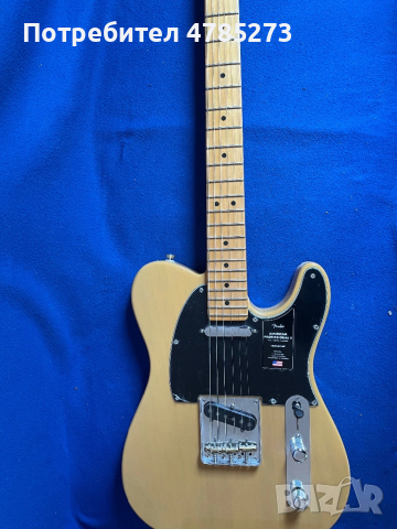 Fender American Professional II Telecaster – Butterscotch Blonde (Като Нова)